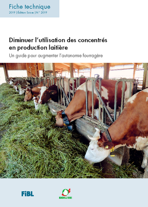 Diminuer l’utilisation des concentrés en production laitière