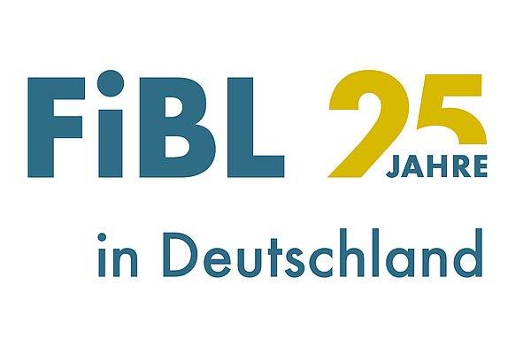 Jubiläumslogo FiBL Deutschland