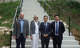 L’ambassadeur de Chine en Suisse en visite au FiBL