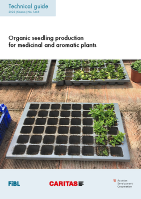 Cover: Organic seedling production for medicinal and aromatic plants