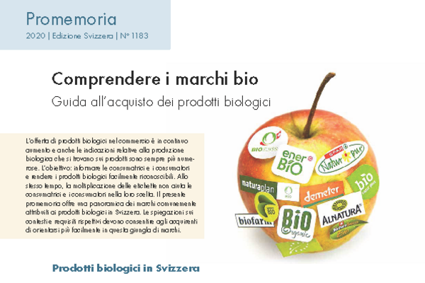 Cover: Comprendere i marchi bio