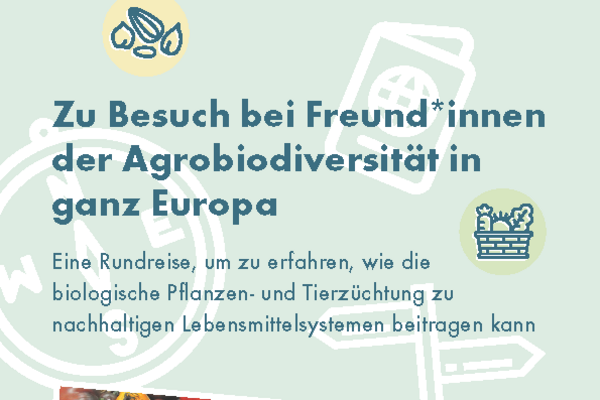 Cover Zu Besuch bei Freund*innen der Agrobiodiversität in ganz Europa