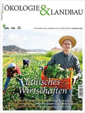 Titelblatt der aktuellen Ausgabe Ökologie und Landbau 