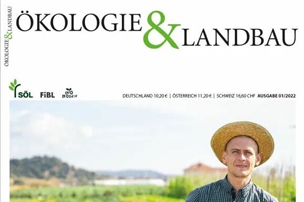 Titelblatt der aktuellen Ausgabe Ökologie und Landbau 