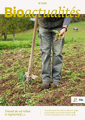 Page de titre du Bioactualités 9/25.