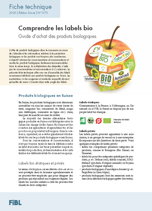 Comprendre les labels bio