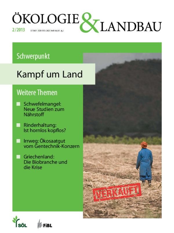 Cover der Zeitschrift Ökologie und Landbau