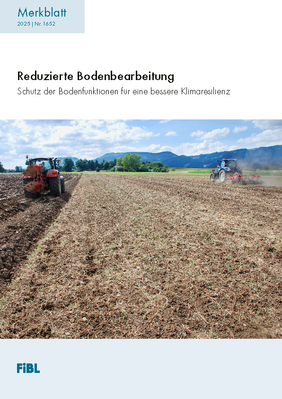 Merkblatt: Reduzierte Bodenbearbeitung.