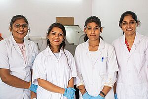 Monika Madhusudan Kanungo and three colleagues