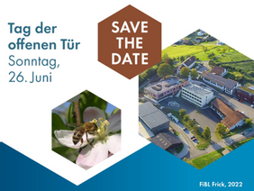 Save the date: Tag der offenen Tür am 26. Juni, Praxistag am 24. Juni.