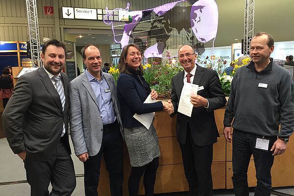 Members of FiBL and Skal at BiOFACH.