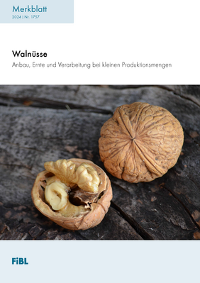 Cover: Merkblatt "Walnüsse"