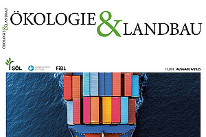 Cover der Zeitschrift Ökologie & Landbau, Ausgabe 4, 2025.