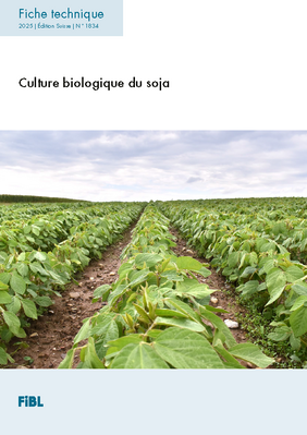 Cover: Culture biologique du soja.