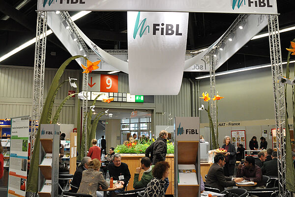 FiBL-Messestand