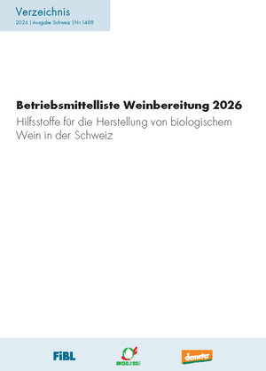 Betriebsmittelliste Weinbereitung 2026