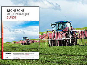 Page de couverture de la Recherche Agronomique Suisse 7+8