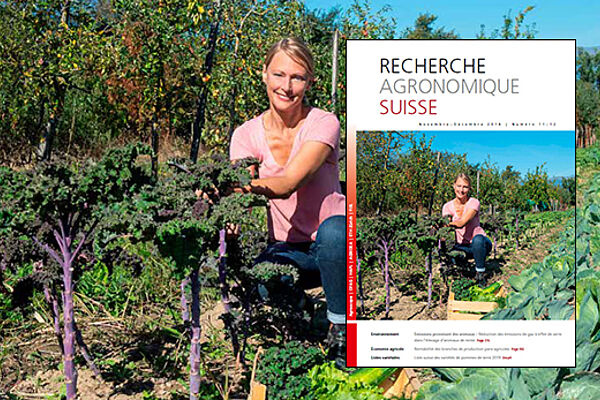 Page couverture de la Recherche Agronomique Suisse, édition 11-12