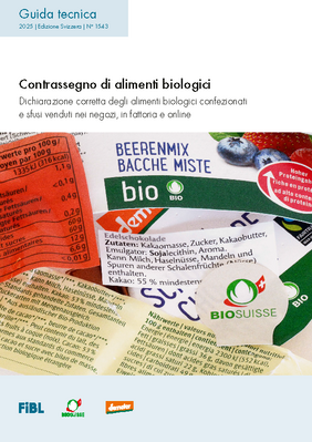 Guida tecnica: Contrassegno di alimenti biologici.