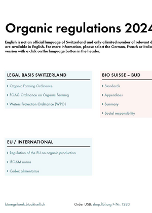 Organic regulations 2024
