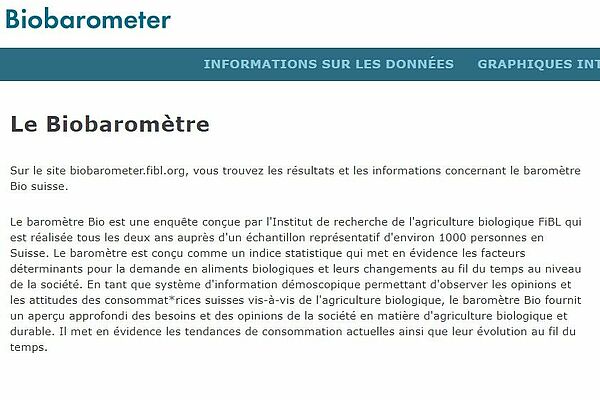 Photo site web biobaromètre