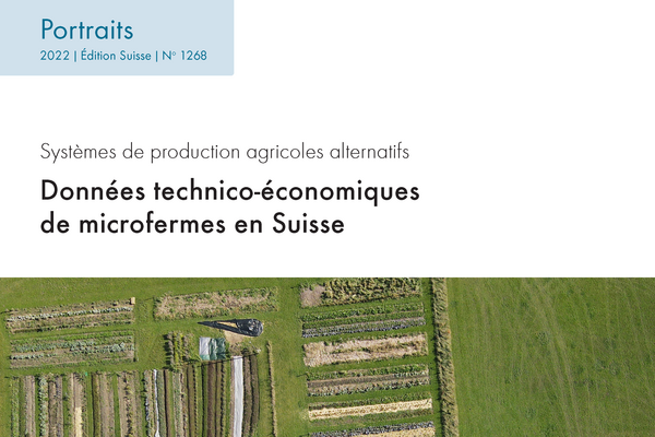 Cover: Données technico-économiques de microfermes en Suisse