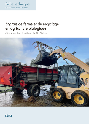 Engrais de ferme et de recyclage en agriculture biologique