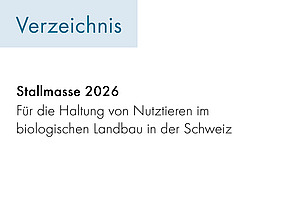 Cover: Stallmasse 2026.