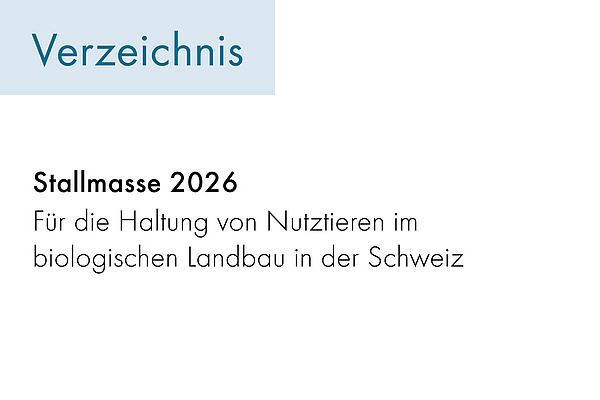 Cover: Stallmasse 2026.