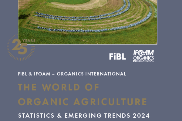 Cover: The World of Organic Agriculture, Ausgabe 2024.