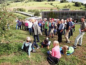 Visitors enjoyed guided tours