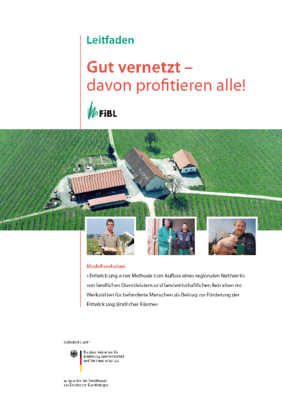 Cover Leitfaden "Gut vernetzt – davon profitieren alle"