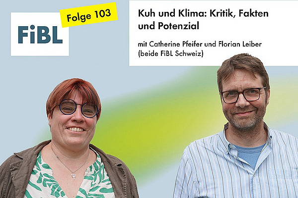 Eine Frau und ein Mann.