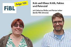 Eine Frau und ein Mann.