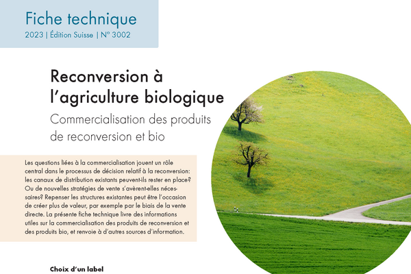 Cover: Reconversion à l’agriculture biologique