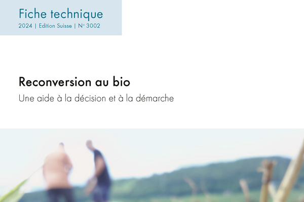 Cover: Reconversion au bio