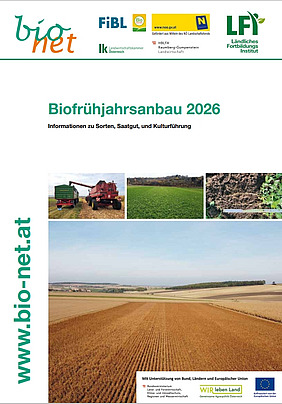 Titelseite Bionet Frühjahrsanbauratgeber.