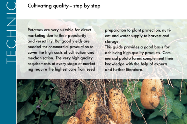 Cover "Organic potatoes. Cultivating quality – step by step"