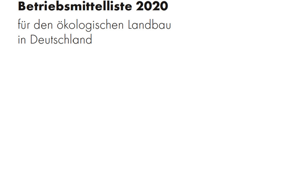 [Translate to Englisch:] Cover: Betriebsmittelliste 2020 für Deutschland 