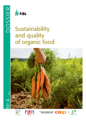 Sustainability and quality of organic food