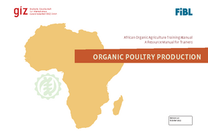 Cover Organic poultry production