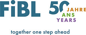 Logo 50 Jahre FiBL