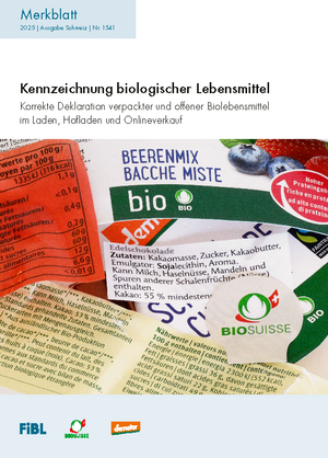 Kennzeichnung biologischer Lebensmittel