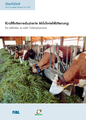 Kraftfutterreduzierte Milchviehfütterung