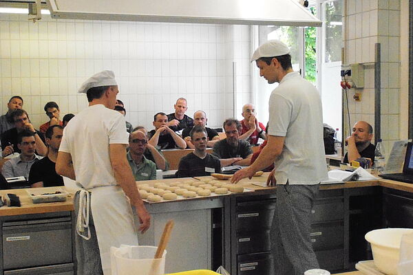 Seminar: 2 Bäcker unterrichten Seminarteilnehmer