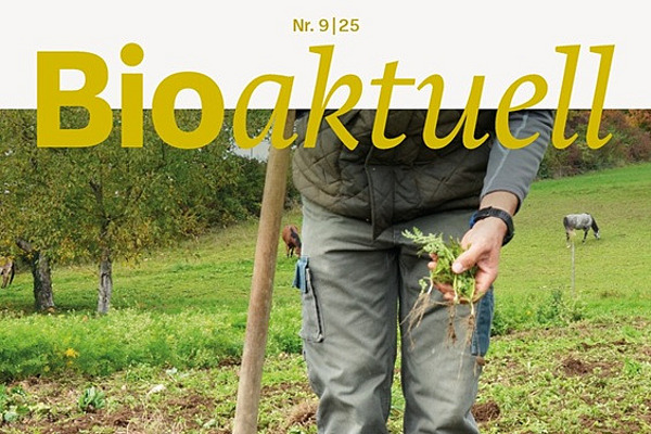Cover Bioaktuell-Magazin Ausgabe 9/25.
