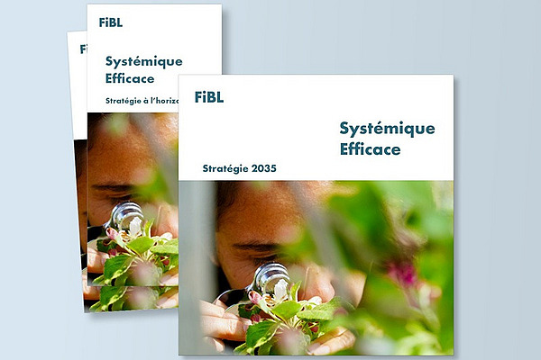 Couverture de la stratégie du FiBL.
