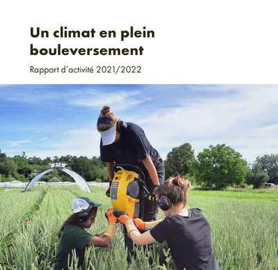 Cover Rapport d'activité 2019 / 2020