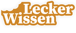 Logo featuring the slogan "Leckerwissen".