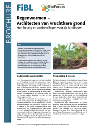 Regenwormen – Architecten van vruchtbare grond